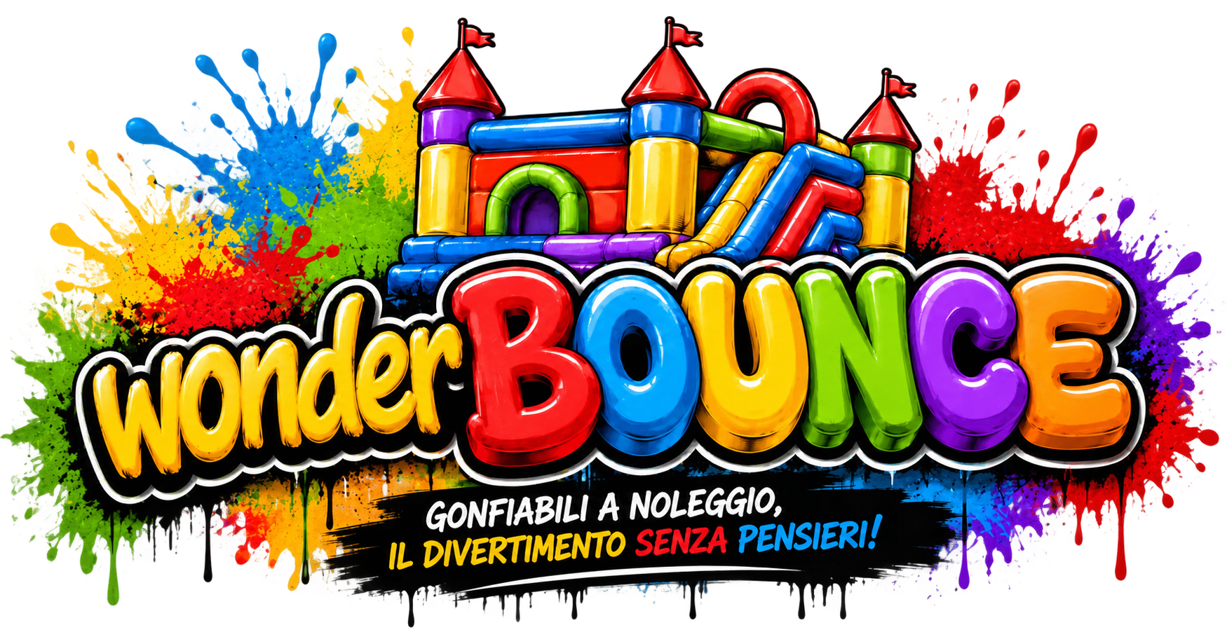 WonderBounce — Gonfiabili a noleggio, il divertimento senza pensieri!